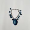 Bracelet of Midnight Blue Beautiful Necklace Set