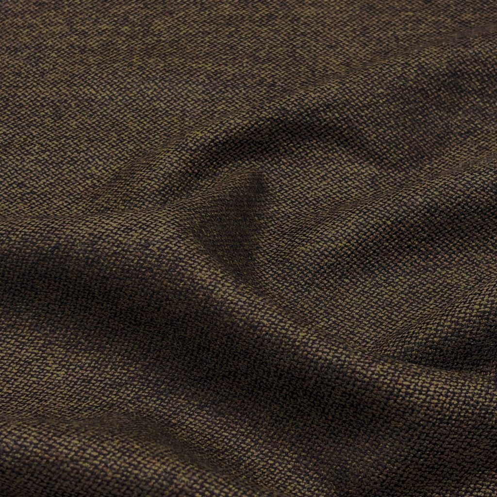 Dark brown wool fabric